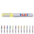 thumbnail image 6 of Universal Waterproof Permanent Paint Pen Oil Marker for Car Tyres Arts Drawing Gold Plastic, 6 of 6