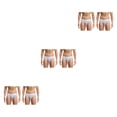 thumbnail image 4 of Jumpingount Calzoncillos de ropa interior para hombre con sellado Flexible de cuerpo delgado de 2 piezas para un aspecto Sexy súper elástico ropa Type1 NO1, 4 of 6