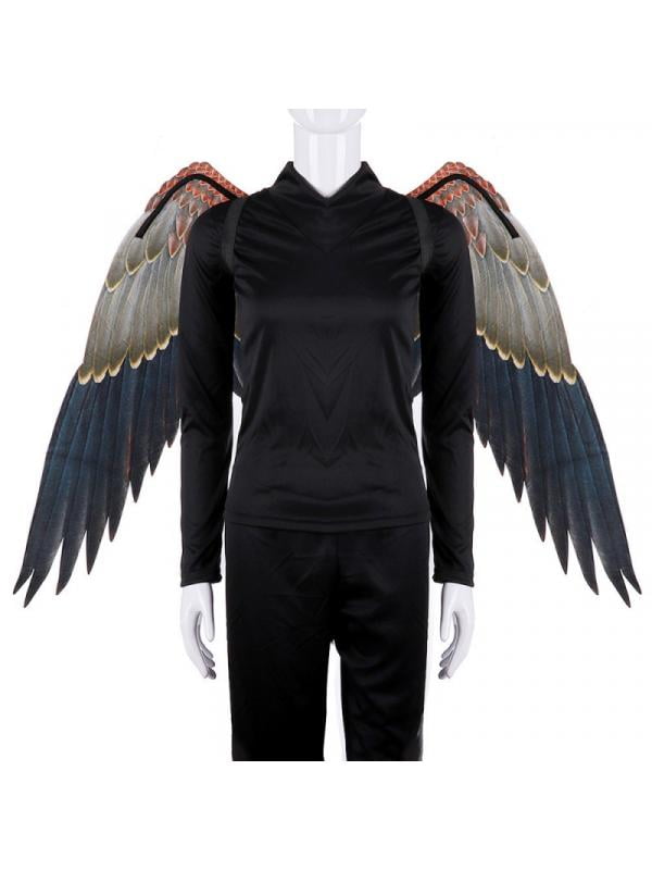 Topumt Halloween 3D Big Angel Wings Cosplay Costume For Adults Decor Images Topumt Halloween 3D Big Angel Wings Cosplay Costume For Adults Decor