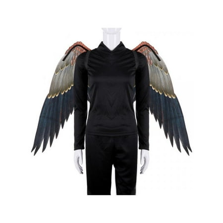 Topumt Halloween 3D Big Angel Wings Cosplay Costume For Adults