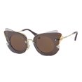 thumbnail image 1 of Lentes para Sol Miu Miu Redondos 0MU 02SS Café, 1 of 3