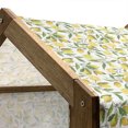 thumbnail image 4 of Nature Pet House, Exotic Lemon Tree Branches Yummy Delicious Kitchen Gardening Design, Outdoor & Indoor Portable Dog Kennel with Pillow and Cover, 5 Sizes, Fern Green Yellow White, by Ambesonne, 4 of 4