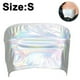 thumbnail image 1 of Traje de escenario con top de tubo sin tirantes brillante para mujer, traje de actuación con parte superior de tubo de color sólido de charol con pecho envuelto, 1 of 8