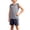 Gray, variant on Soccer Uniform for Kids Set 2-13 Years Sleeveless Top Shorts Mesh Breathable Set Training Suit