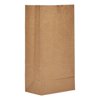 General Supply 89319 Grocery Paper Bags, 50 Lbs Capacity, #8, 6.13"w X 4.13"d X 12.44"h, Kraft, 500 Bags
