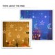 thumbnail image 2 of Cortina Lámpara Navidad Luna Estrella Cortina Luces Luces Decorativas 220v Leyfeng  Luz, 2 of 8