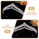 thumbnail image 4 of KAKOWELY Tiara de diamantes de imitación para fiesta de cumpleaños, diadema de diamantes de imitación para boda, para festival, 4 of 5