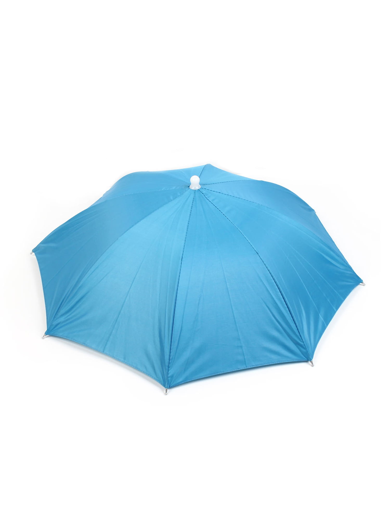 Quality Wooden Umbrella in Blue Accessories Umbrellas & Rain Accessories 