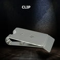 thumbnail image 4 of Clip Metal Con Agujeros Dobles Funda para Cuero DIY (plata), 4 of 8
