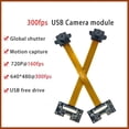 thumbnail image 3 of 640x480 300FPS Global Shutter USB Camera Module 720P 1.3MP USB Webcam High Frame Rate Action Capture for, 3 of 5