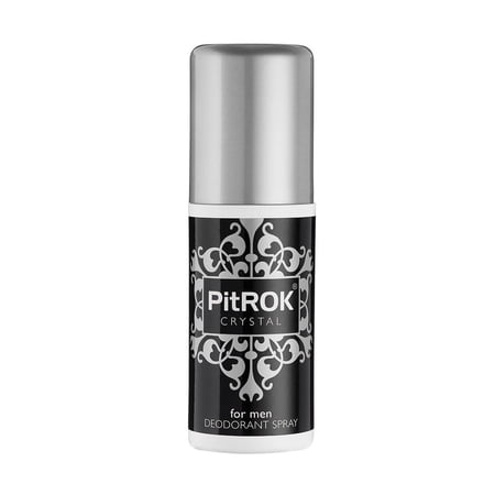 Pitrok Crystal Natural For Men Deodorant Spray 3.38 fl oz