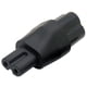 thumbnail image 5 of Convertidor de enchufe de 1 pieza C7 a C6 IEC320 Adaptador de enchufe industrial de alimentación Yotijar Conector IEC 320, 5 of 8