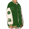 thumbnail image 3 of Sudadera Bomber Shendy Vendy Para Hombre Estilo Universitario Beisbolera, 3 of 5