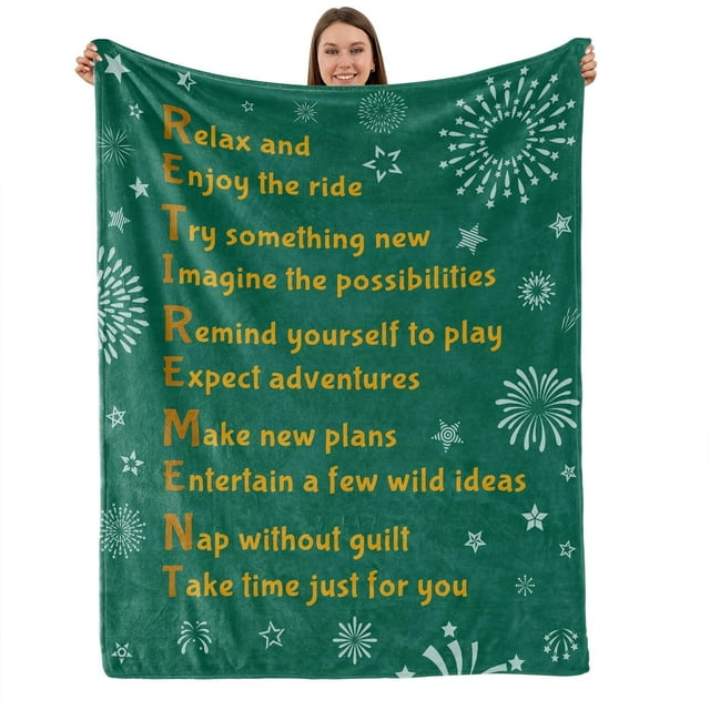 LHSHID Birthday Gifts for Grandma A Heartwarming Hug in a Blanket for Grandma Christmas Day Retirement Gifts for Grandma Blanket 50x60in