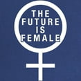 thumbnail image 2 of CafePress - The Future Is Female Maternity Dark T Shirt - Maternity Dark T-Shirt, 2 of 3
