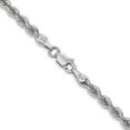 thumbnail image 5 of 14k WG 3.25mm Regular Rope Chain 8 Inch "Bracelets, 5 of 5