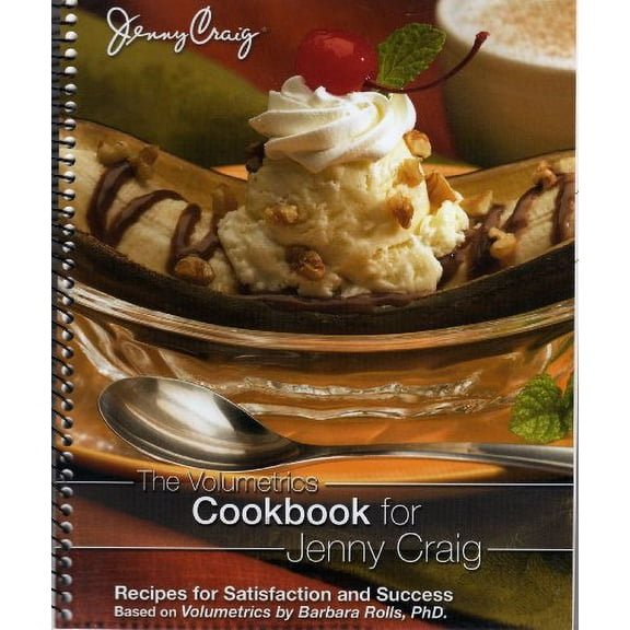 Pre-Owned The Volumetrics Cookbook for Jenny Craig Recipes for Satisfaction and Success (Spiral-bound) 0061129003 9780061129001