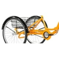 thumbnail image 3 of Kent 26" Alameda Folding Adult Trike, Yellow, 3 of 7