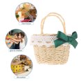 thumbnail image 4 of Handwoven Miniature Basket for Dollhouse Mini Woven Basket for Miniature Scenes Photo Props, 4 of 9