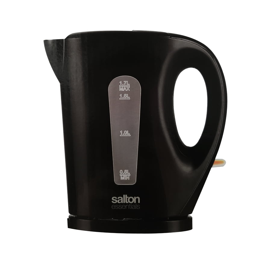 Salton Essentials EJK1821B Cordless Electric Kettle, 1.7 Liter