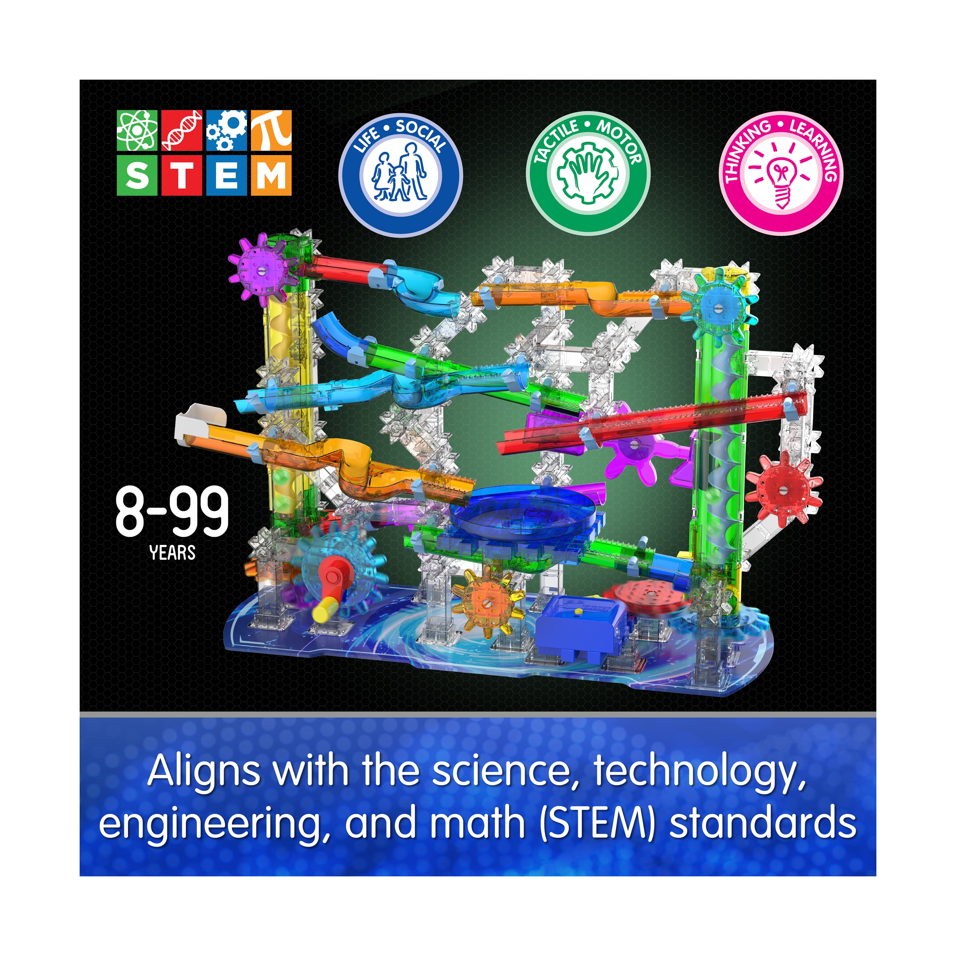 The Learning Journey Techno Gears Marble Mania - TwinTwister Max: 200+ Pcs