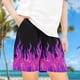 thumbnail image 2 of Odeerbi 5-14 Años Niños Niñas Pantalones Cortos de Estampado Tropical Hawaiano Pantalones de Baño En Seco Rápido Pantalones Cortos de Tabla de Playa, 2 of 5