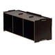 thumbnail image 2 of Estante de madera para , mesa, colecciones de , soporte para archivos, soporte de almacenamiento de , organizador DIY, estuches de , estante , negro BLESIY Estante de CD, 2 of 8