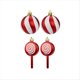 thumbnail image 2 of 15 Piezas de Adornos Navideños con Temática de Dulces, Juego de Adornos Navideños de Dulces, Decoraciones para Árboles de Navidad Festivos para el Hogar, B, 2 of 6
