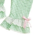 thumbnail image 4 of XZNPDUCQ Toddler Baby Boy Girls Summer Outfit Short Sleeve T Shirt Elastic Shorts Outfits Infant Beach Casual 2Pcs Gift Pajamas & Dailywear Set 3-4 Years,White, 4 of 7
