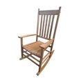 thumbnail image 4 of Outdoor Wooden Rocking Chair for Porch Balcony Patio Relaxing, 4 of 10