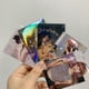 thumbnail image 4 of 50 unids/set de mangas de tarjeta láser transparente sello de la tarjeta de película holográfico protector para corea ídolo foto ygo mtg vg tarjeta, 4 of 4