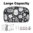 thumbnail image 3 of Easter Waterproof Oxford Fabric USB Pouch Hard Drive Case Charger Case Organizer USB Cord Organizer 5.9x9.44x3.14 in, 3 of 6