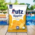 thumbnail image 3 of (5 pack) Utz Ripples Cheddar & Sour Cream Potato Chips, Gluten-Free, 2.5 oz Bag, 3 of 9