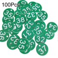 thumbnail image 1 of 100pcs Beehive Tag Waterproof Identification Round 1-100 Numbered Mark Label Beekeeping Supplies, 1 of 4
