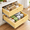 21"Wide-21"Deep (1Pack), variant on Pull Out Cabinet Organizer, 21"Wide-21"Deep (1Pack), Solid Wooden Drawer with Soft Close Slides for Kitchen, Pantry Storage