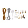 thumbnail image 2 of Dreadlocks Bijoux, Pinces à Cheveux Décorations Fil d'Or Perle de Cheveux 300pcs pour les Parties, 2 of 8