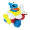 Sesame Street Die Cast Vehicles - cookie Monster Plane