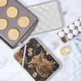 thumbnail image 5 of Yayeee Pot Holders Kitchen Heat Resistant with Pockets 7"x9.8" Cotton Oven Cooking Hot Pads, Cows and Flowers, 5 of 7