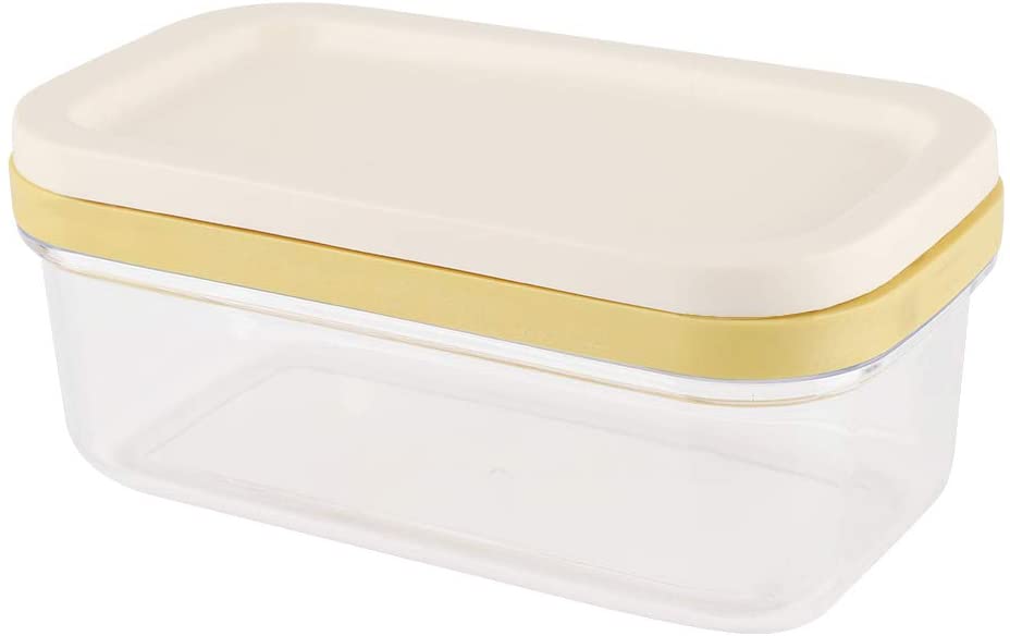 Butter Box With Lid Storage Small Container 6.7 3.9 2.8 Inch Kitchen  Refrigerator 日本の職人技 