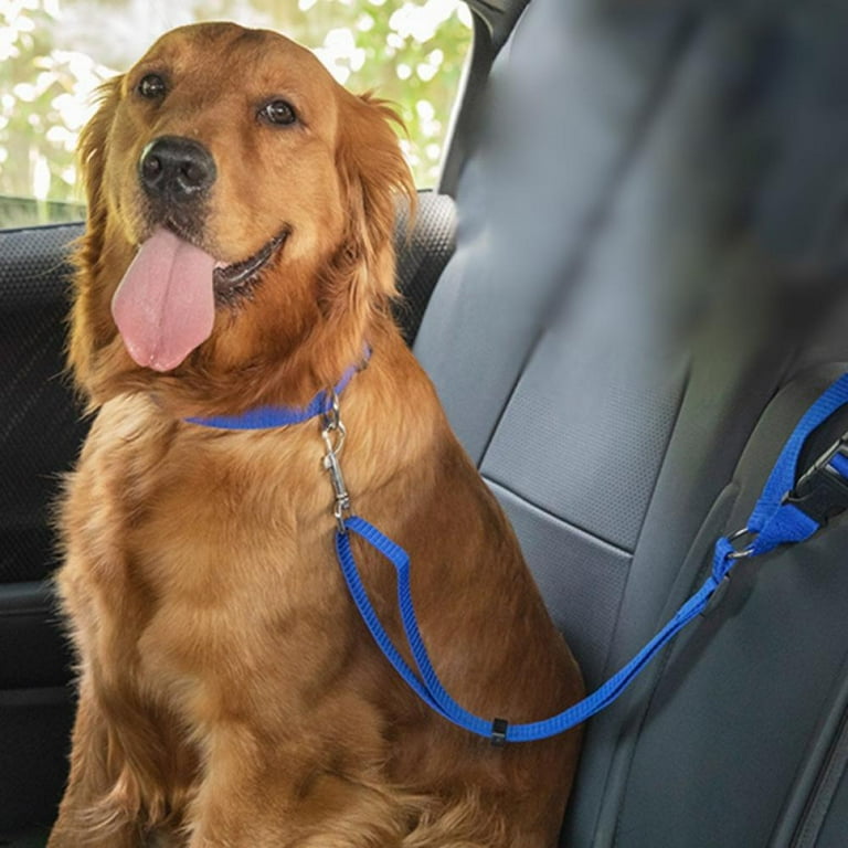 Dog Seat Belt, 2 Pieces Of Pet Car Seat Belt Headrest Restraint Adjustable  Puppy Safety Seat Belt