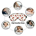thumbnail image 7 of Naloa Hand Drawn Watermelon Print Sleep Mask for Sleeper, Light Blocking Sleeping Eye Mask for Women Men, Eye Shade with Adjustable Strap for Travel, Nap,Meditation, 7 of 7