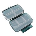 thumbnail image 1 of Estuche para medicamentos 8 compartimentos Dispensador diario de tabletas Sellado de silicona Limpio e higiénico para el hogar o los viajes ANGGREK Otros, 1 of 8