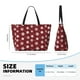 thumbnail image 4 of Fotbe Snowflake red plaid Bolsa de Viaje para Playa - Resistente al Agua, Bolsa Tote de Gran Capacidad y Ligera con 7 Bolsillos para Mujeres y Hombres, 4 of 7