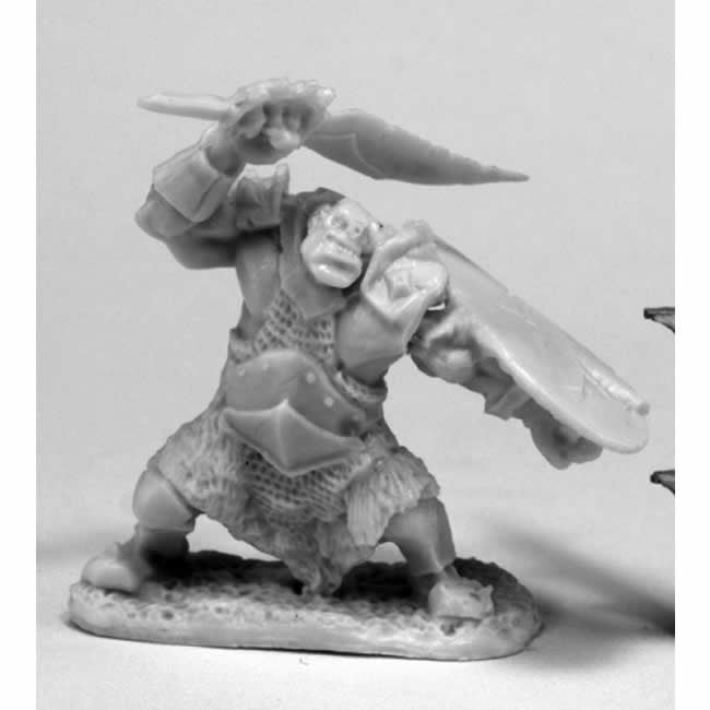 Reaper Miniatures REM77430 25mm Scale Orc Slayer Axe & Shield for sale online 