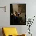thumbnail image 1 of Young Woman with a Lute - ca.1662–1663 | Johannes Vermeer | Premium Fine Art Print | 17th Century Dutch | Baroque, Dutch Golden Age | Portrait | Nature Art, 1 of 7
