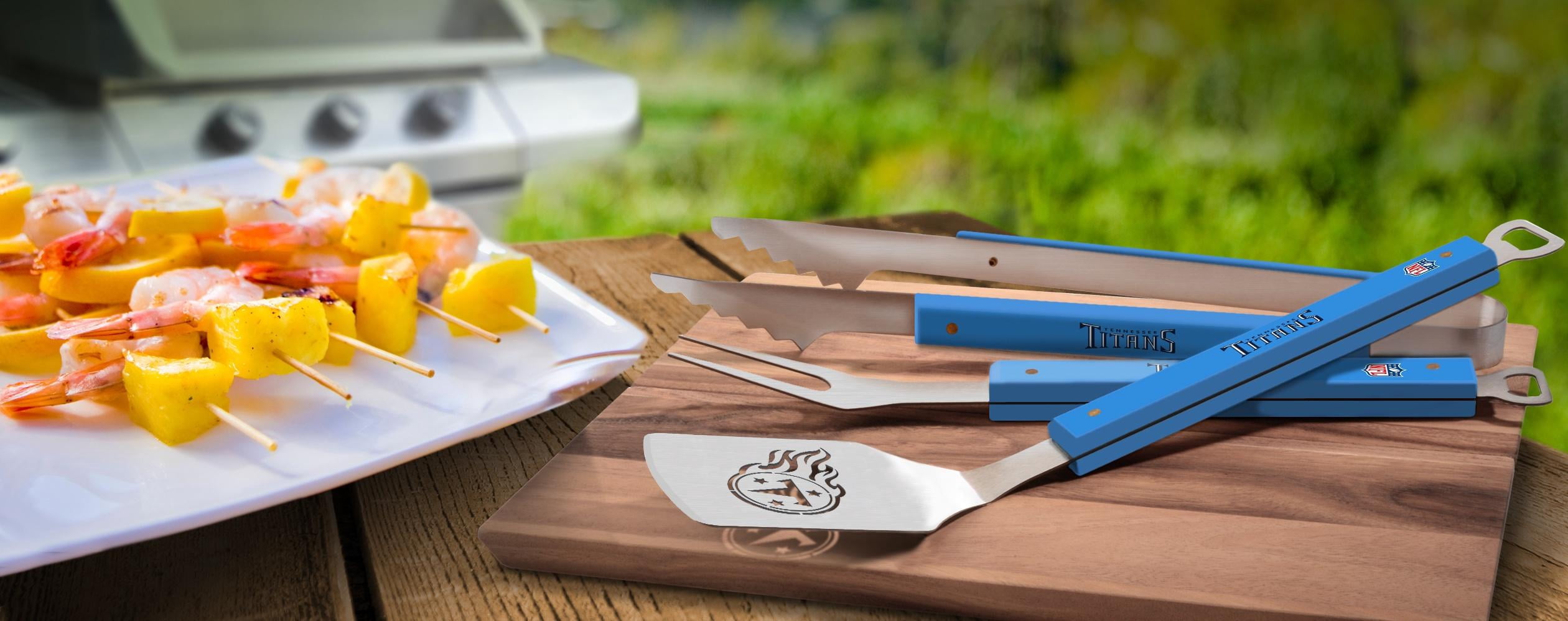 YouTheFan NFL Tennessee Titans Spirit Series 3pc BBQ Set