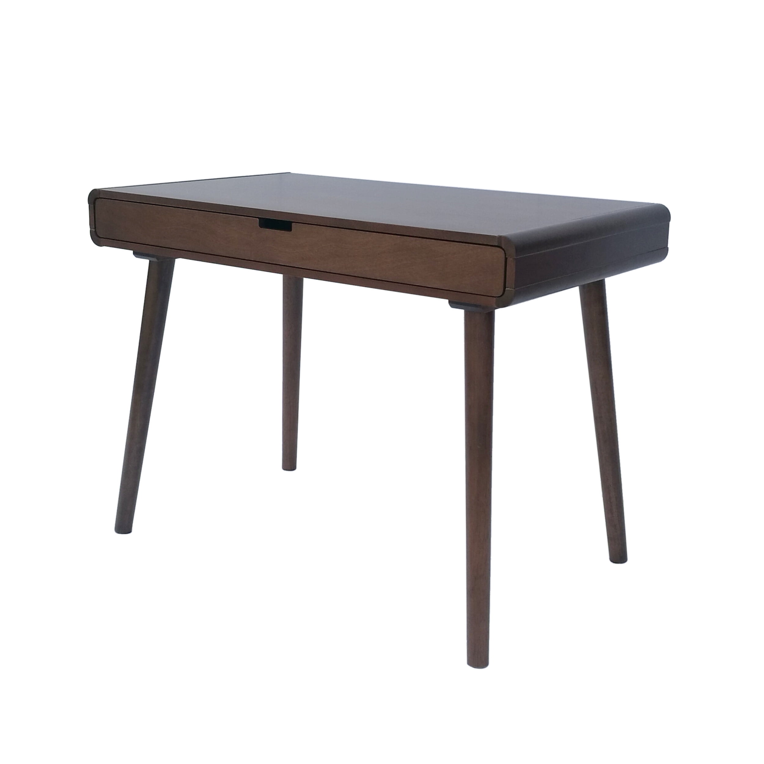 Writing Desk with Large Drawers, Computer Table for Home Office Workspace or Entryway, Brown