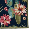 thumbnail image 5 of Trio Cactus Navy Area Rug 8x10 Contemporary Transitional Design, 5 of 5