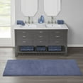 thumbnail image 2 of TPHK 24x72 Inch Spa Bath Rug Runner, 0.75 Inch High-Pile Tufted Polyester, Quick-Dry Absorbent, Non-Slip Latex Backing, OEKO-TEX, Machine Washable, Luxuriously Soft, 2 of 8
