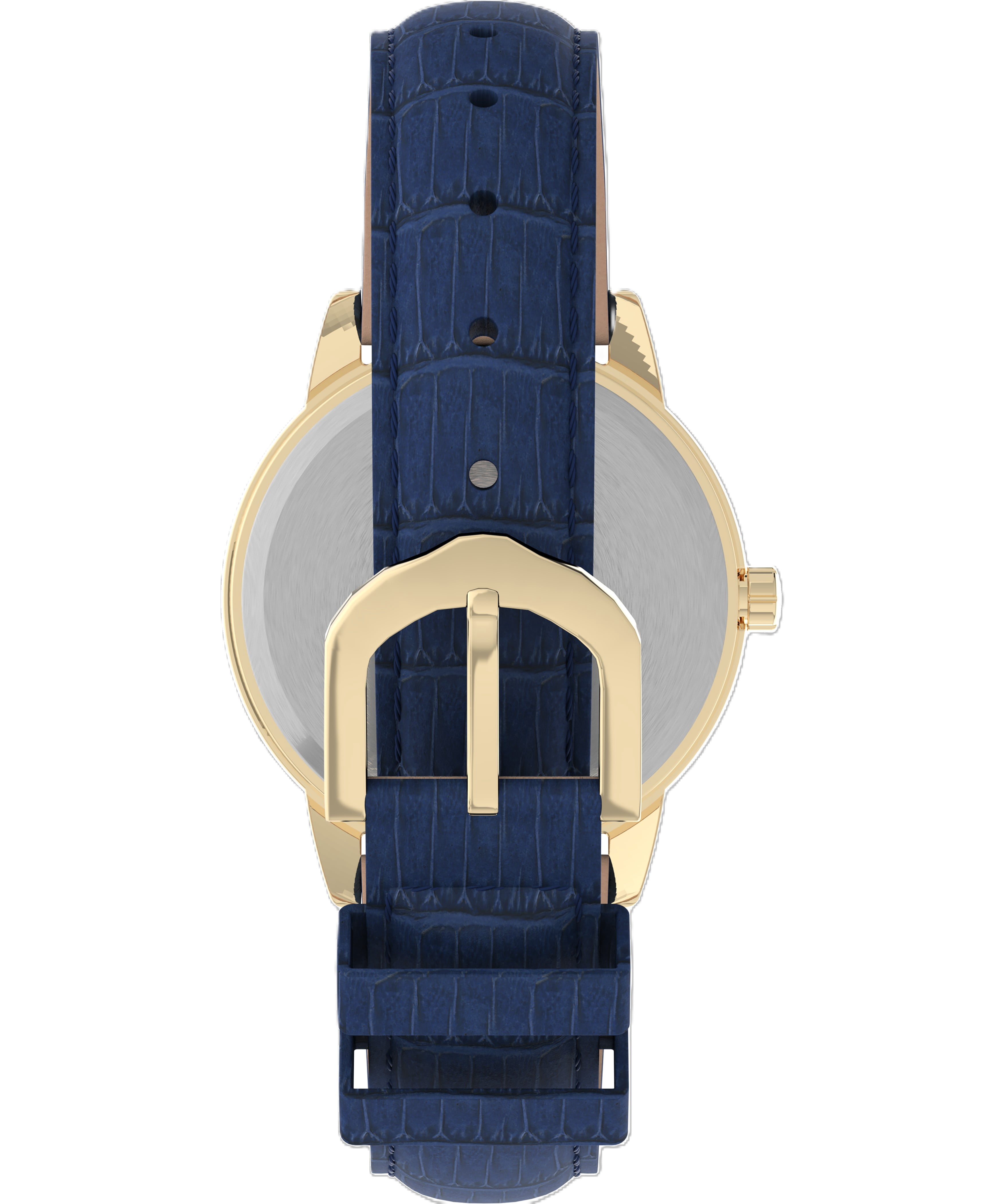 Timex Women's Analog Blue Resin Strap Wristwatch, Blue